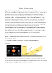 Klima og Globalopvarmning