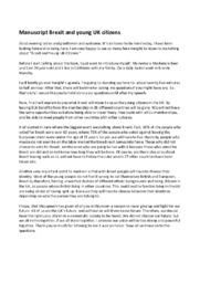Manuscript Brexit and young UK citizens