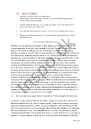 A focus on Pokemon Go | Non fiction