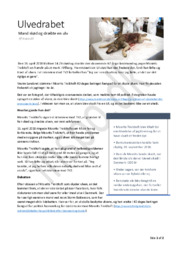 Ulvedrabet: Mand skød og dræbte en ulv