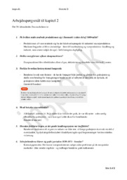 Det 20. århundredes Danmarkshistorie: Arbejdsspørgsmål til kapitel 2