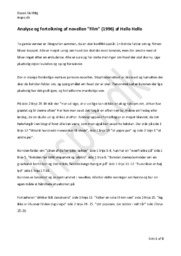 ”Film” (1996) af Helle Helle | Analyse & fortolkning