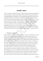 Familien i hedenhold | Analyse