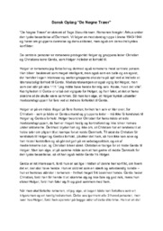 Dansk Oplæg “De Nøgne Træer”