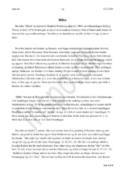 ”Biller” Charlotte Weitze, 1996 | Analyse