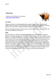 Dear Mr. Jenkins | The Letter