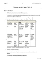 Dami A/S | Opgave 22.11 | VØ