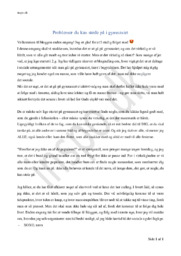 Blogindlæg: Problemer du kan støde på i gymnasiet