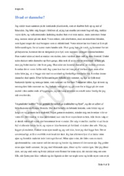 Hvad er dannelse? Dansk Analyse