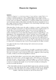 Flowers for Algernon | Analyse