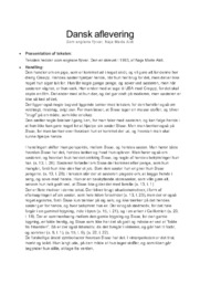 Som englene flyver | Analyse | Naja Marie Aidt