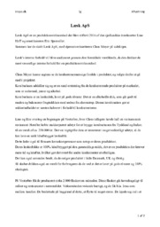 Læsk ApS | Afsætnings Opgave | Case