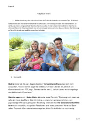 Aufgabe die Familie | Tysk aflevering