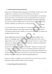 Karakterisering, analyse & diskussion | Bog & idé | Afsætning