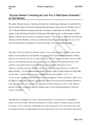 Analysis “Kyrsten Sinema Swearing-In Look Was A Bold Queer Statement” by Lily Burana