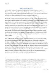 The Silent Youth | Debating Essay | Engelsk