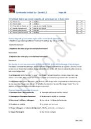 Caminando Unidad 3a | Spansk Opgave