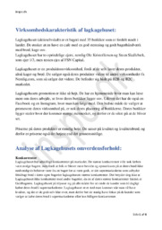 Analyse af Lagkagehusets Omverdensforhold | Afsætning