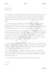 Dear Emily | Coming out | Engelsk Opgave
