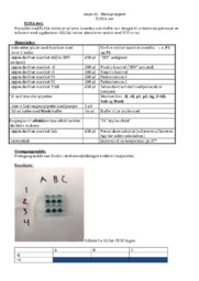 ELISA test | Biologi Rapport