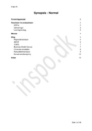 Normal Synopsis | Erhvervscase