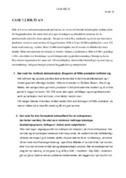 CASE 7.2 HILTI A/S | Afsætning