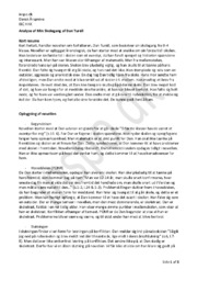 Analyse “Min Skolegang” af Dan Turéll