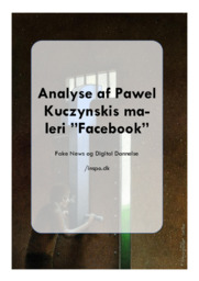 Analyse af Pawel Kuczynskis maleri ”Facebook”