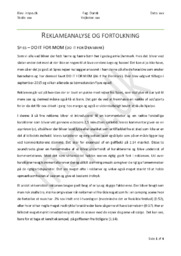 Spies – Do it for Mom (Do it for Denmark) | Reklameanalyse & fortolkning