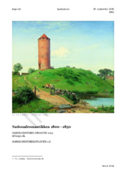 Nationalromantikken 1800-1850 | DHO