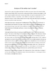 Analyse | “The White Man’s Burden” af Rudyard Kipling, 1899