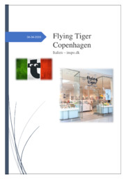 Flying Tiger Copenhagen – Italien | SO