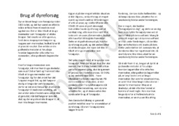 Brug af dyreforsøg – Corona | Debatindlæg Analyse