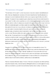 Analysis | ’’The Gentlemen of the jungle’’ by Jomo Kenyatta | Engelsk