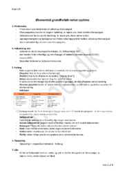 Økonomisk grundforløb Noter Systime | Afsætning