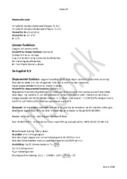 Matematik Noter | 35 Sider
